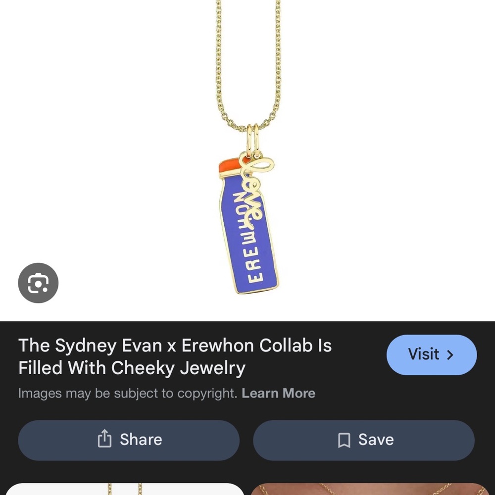 ISO : EREWHON Pendant Necklace